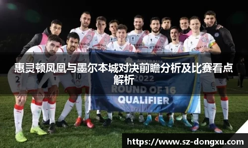 惠灵顿凤凰与墨尔本城对决前瞻分析及比赛看点解析